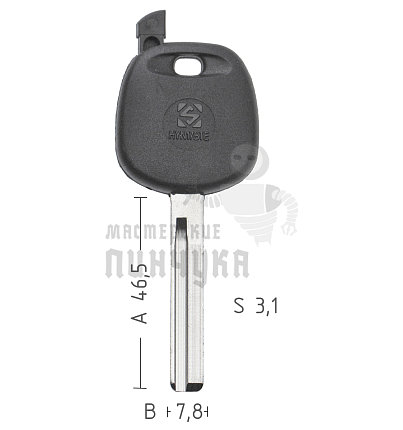 T00KIA8P TP00HY-19DP1 а/пласт.с мест.п/чип HYUNDAI.SOLARIS