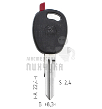 T00DW2P TP00DAE-3P1 DW04CTE а/пласт.с мест.п/чип DAEWOO - Чертеж
