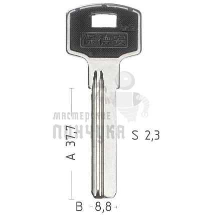 BAODEAN 2паза 8,8*38 mm КНР