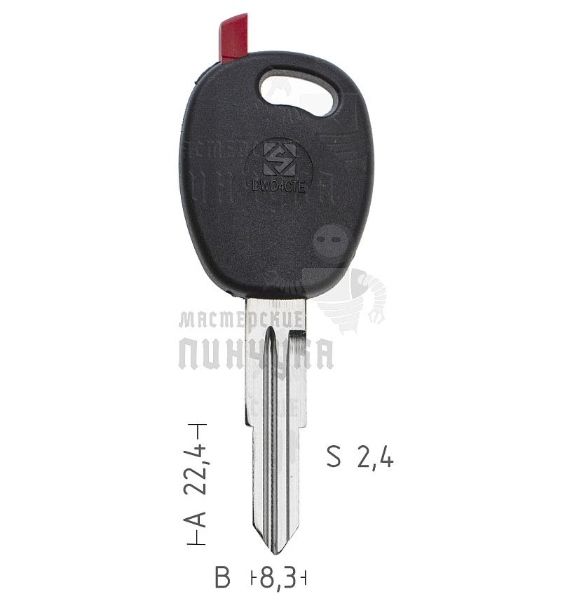 T00DW2P TP00DAE-3P1 DW04CTE а/пласт.с мест.п/чип DAEWOO