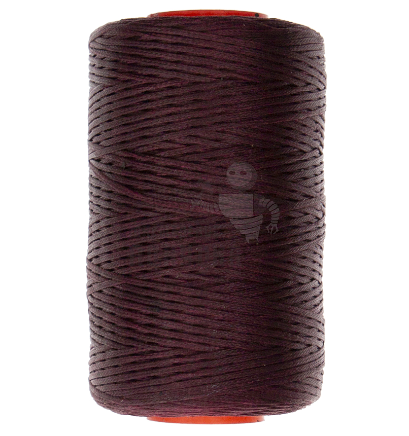 Нитки прошив.вощеные 300D-200м, бордовый