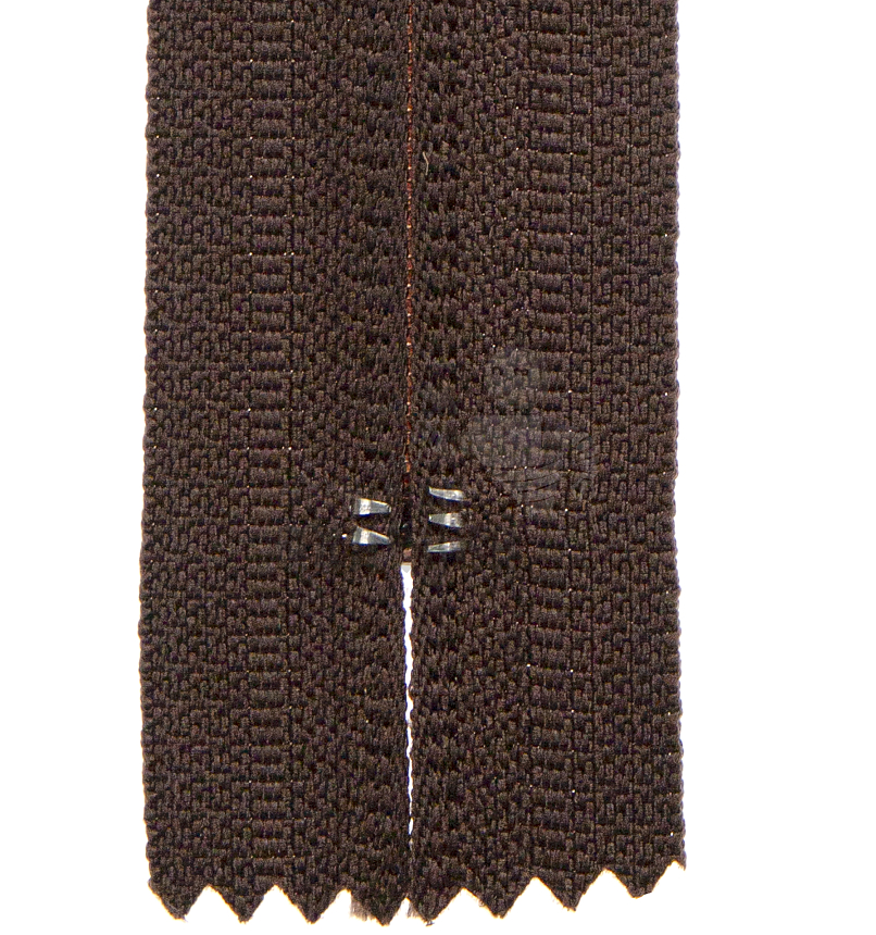 Молния №7 25см Коричневый