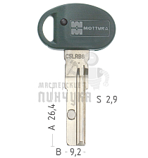 Mottura "CHAMPION" C30R B6 Original  - Чертеж