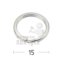 КОЛЬЦО 15D ПЛОСКОЕ  - Чертеж