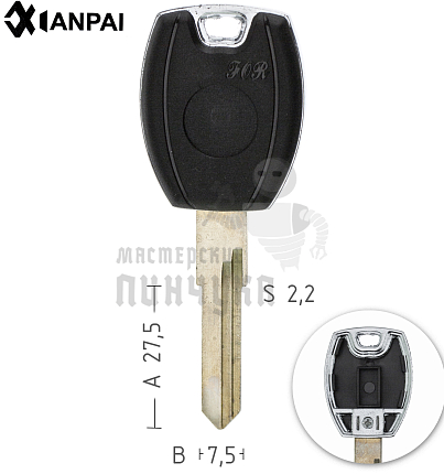 AUHVP1 WT7BP AD13AP W9P2 AUDI овал. голова (JP-A-016b)с местом под чип под TPX КНР