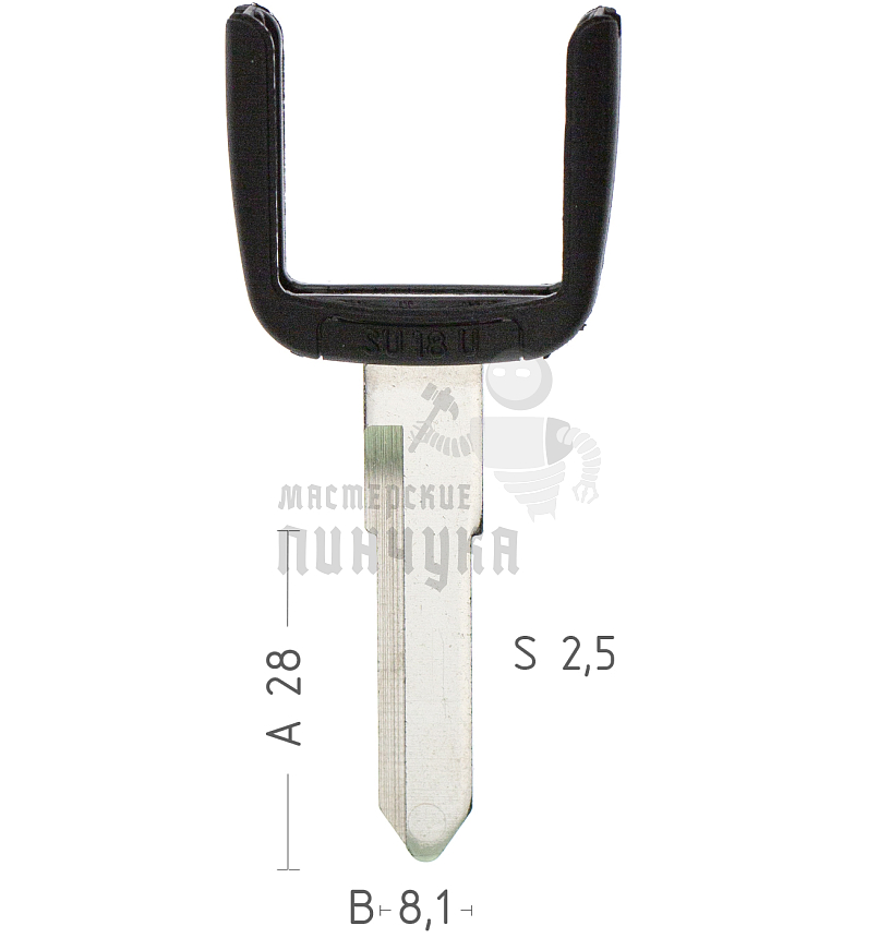 Лезвие SU18U рога п/чип Suzuki