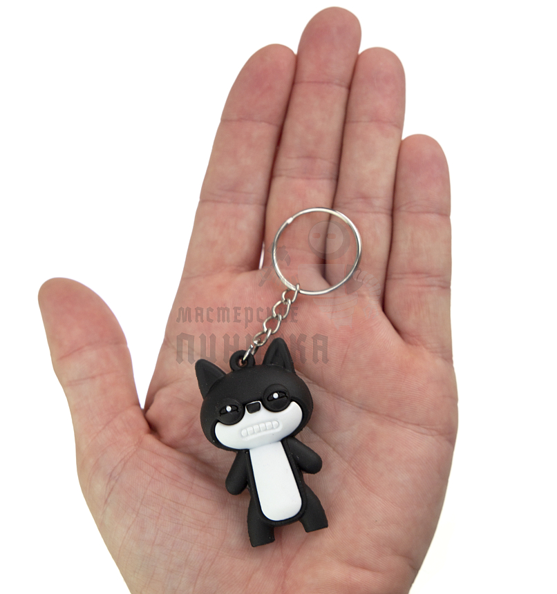 Брелок для ключей "FUGGLER", цв.черный