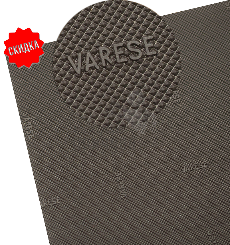 Набоечная пластина "Varese" р-р 500х500х6мм, цв.коричневый