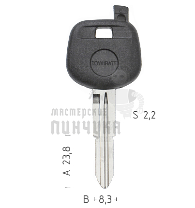 T00TY40RPA TP00TOYO-20DP1 TOY41RT0 а/пласт.с мест.п/чип TOYOTA