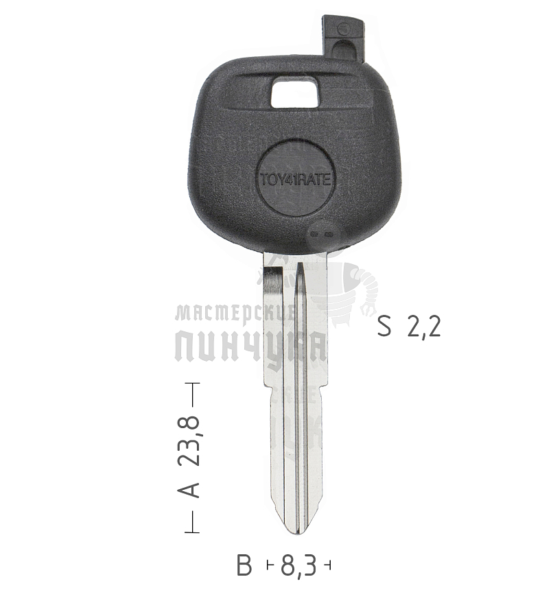 T00TY40RPA TP00TOYO-20DP1 TOY41RT0 а/пласт.с мест.п/чип TOYOTA