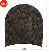 Набойки Topy X-Top №172, цв.коричневый (45) - Чертеж
