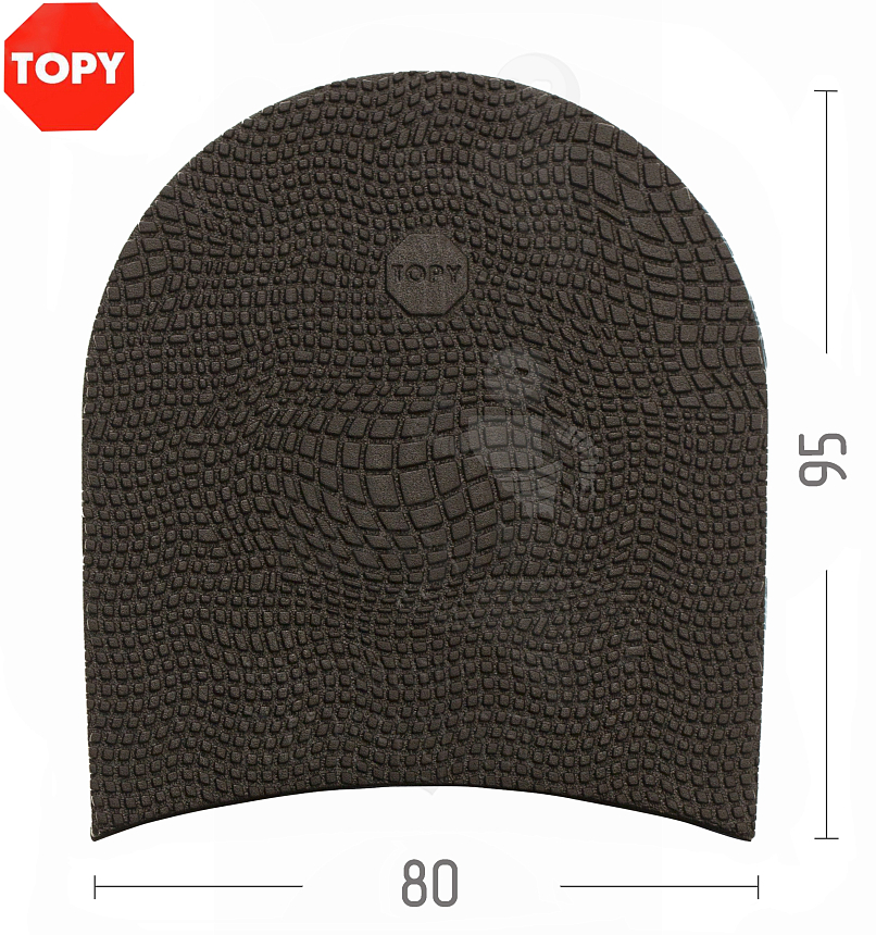 Набойки Topy X-Top №172, цв.коричневый (45)