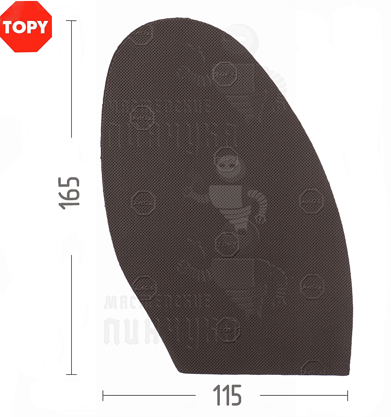 Проф. формованная Topy Elysee 1.0мм H1 Коричневый