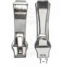 Бегунок JX №8, тип 7, автомат, цв. никель