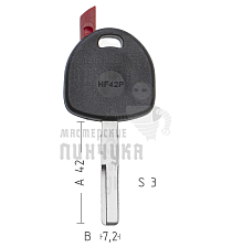 T00HF42P TP00OP-WHP HU43T0 а/пласт.с мест.п/чип OPEL - Чертеж