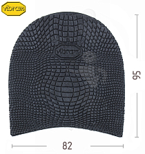 Набойка "Vibram Explosion" 5340 (020), цв. черный - Чертеж