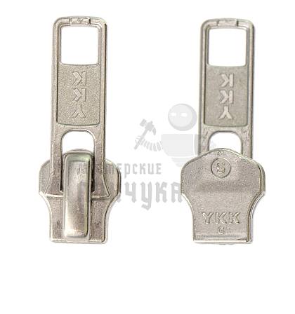 Бегунок "Металл", Т-5, автомат, YKK DA8, цв.хром - Чертеж