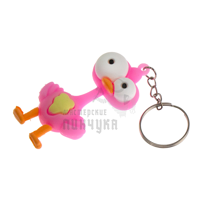 Брелок для ключей "Фламинго" 