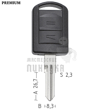 Корпус  Opel OP-D.P  YM28 2кн ремкомплект КНР - Чертеж