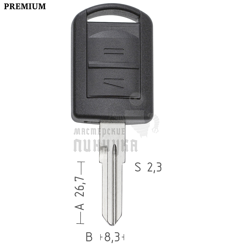 Корпус  Opel OP-D.P  YM28 2кн ремкомплект КНР