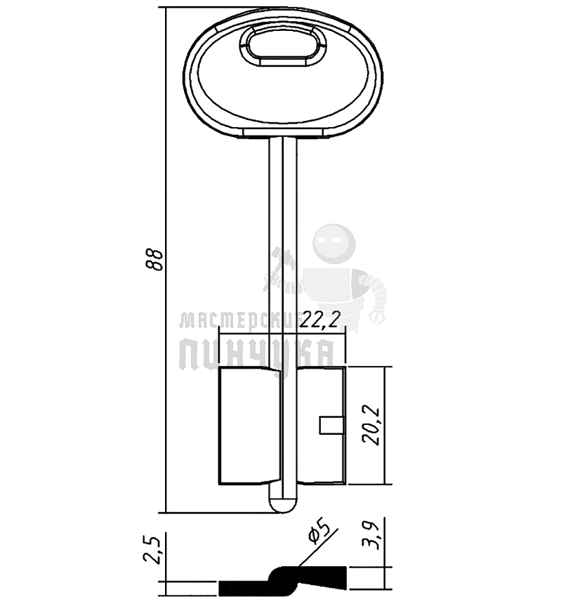 MET6DP (силумин)