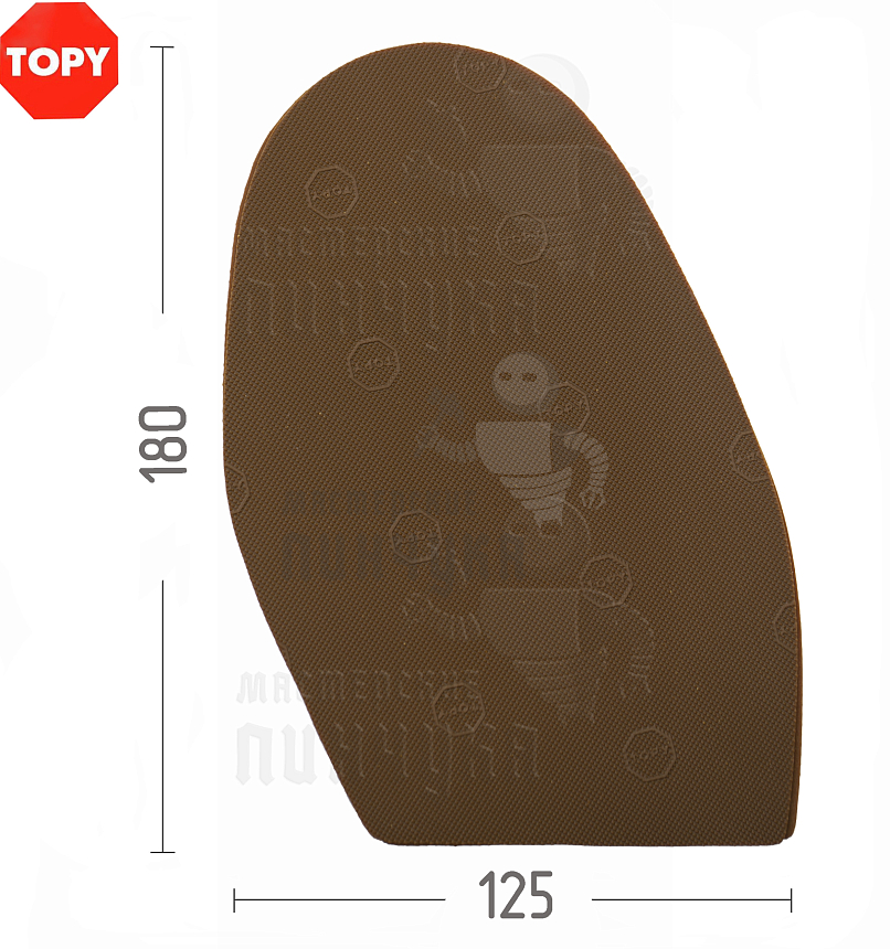 Проф. формованная Topy Elysee 1.0мм H2 Карамельный