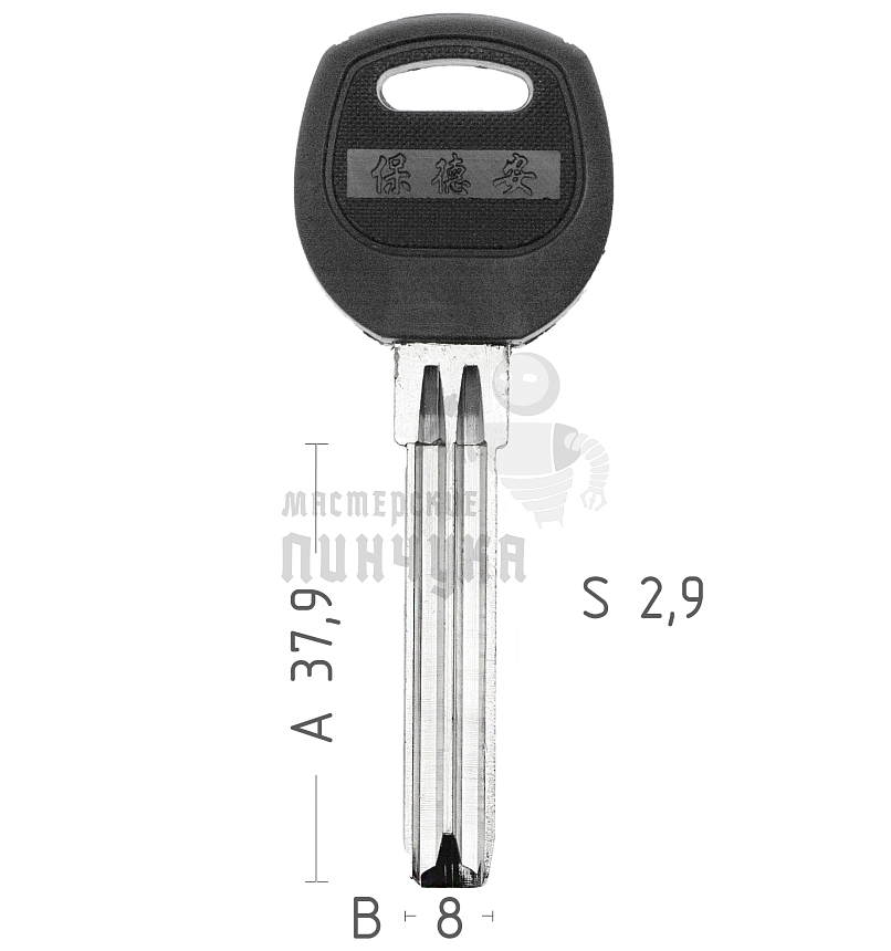 CANAS PSNJ 2P SAN-5P ПОЛУКР.2ПАЗА 8X38MM.ШИРОКИЙ КНР