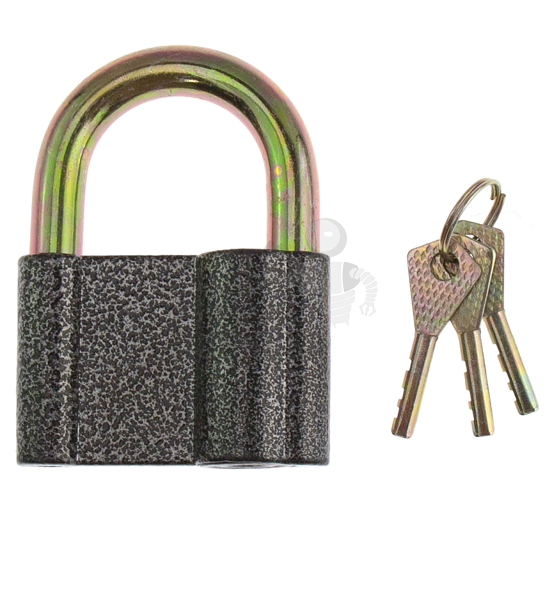 Навесной замок Avers PD-20-80-Blister (графитовый)