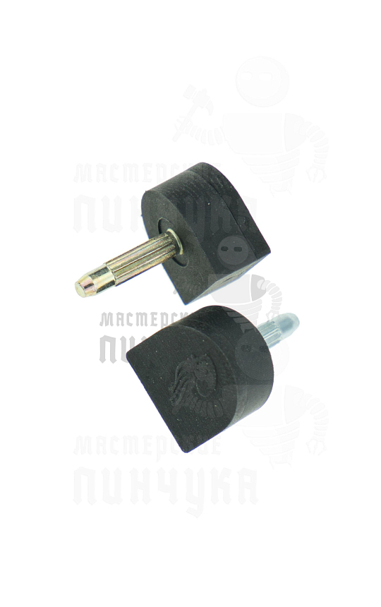 Набойки со штырём Октопус, 13, чёрные