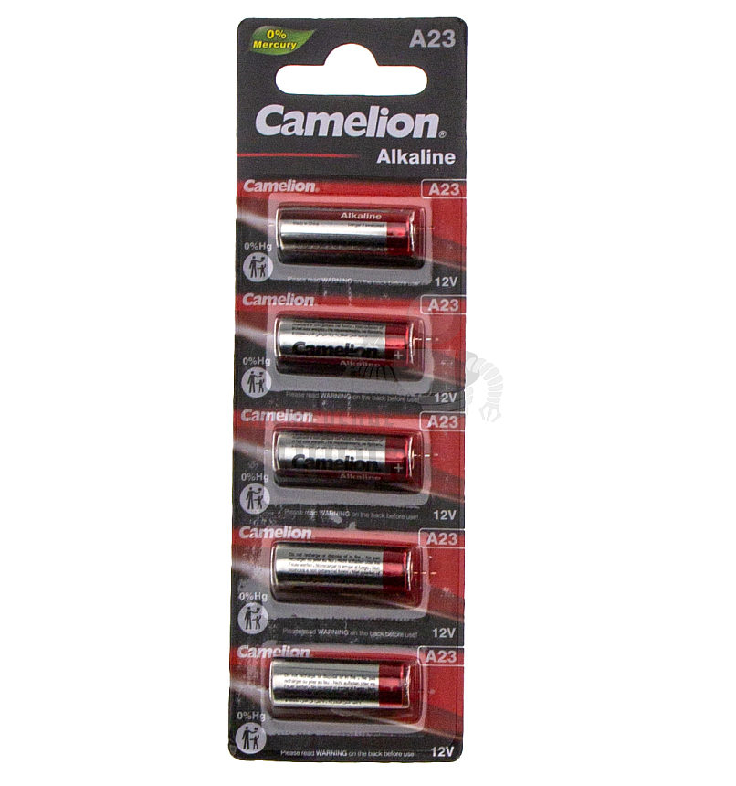 Батарейка Camelion A23 BL5 Alkaline 12V (5/50/1800)