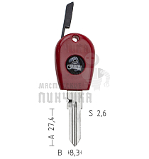 T00GB14RPB TP00FI-13P3 GT15RTE а/пласт.с мест.п/чип ALFAROMEO - Чертеж