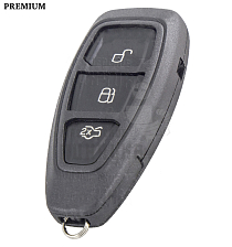 Корпус ключа FO-24 HU101 HF65 3 кнопки КНР   FORD - Чертеж