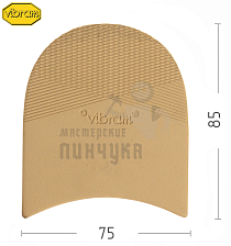 Набойка "Vibram TOP" 5350 М01, бежевая - Чертеж
