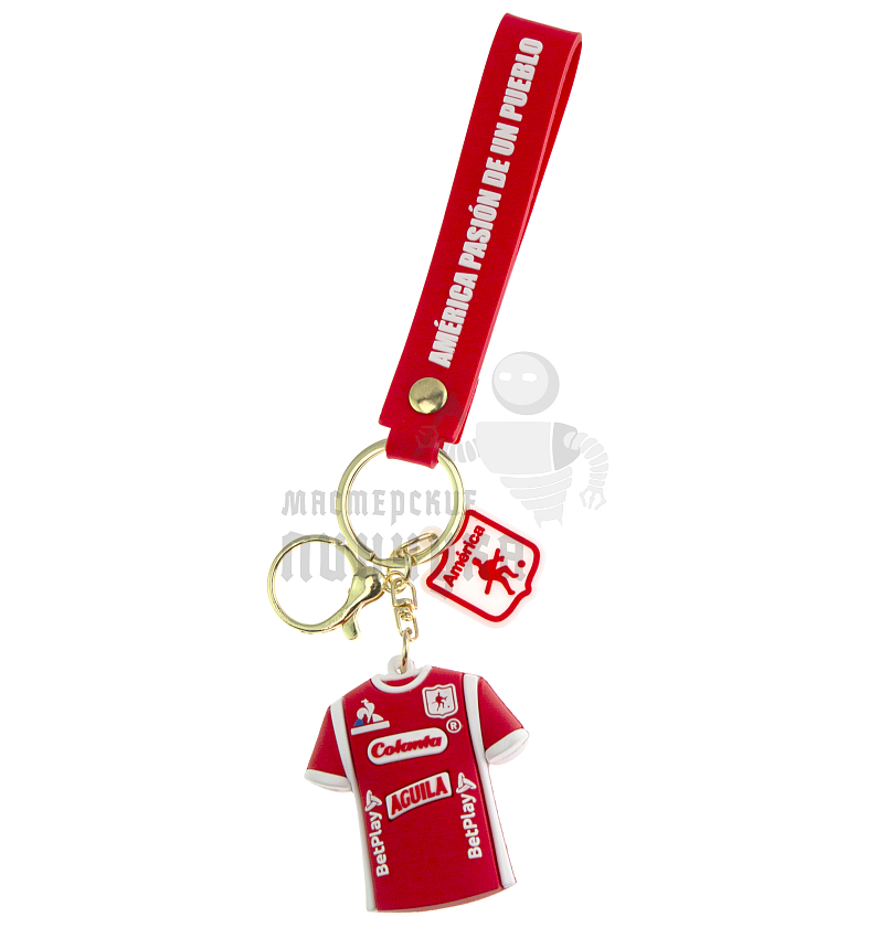 Брелок для ключей футболка "AGUILA" + карабин