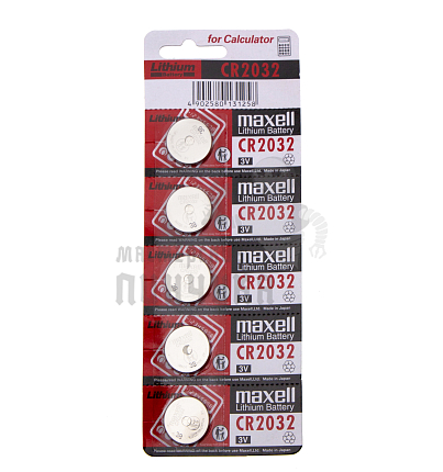 Батарейка MAXELL Lithium Battery CR2032 BL5 (5/100/500)
