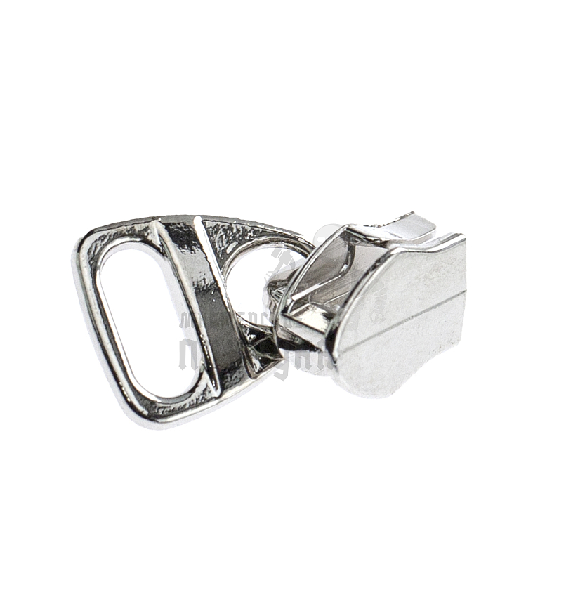 Бегунок для спиральной молнии, тип 5, сумочный N5 цв. никель 