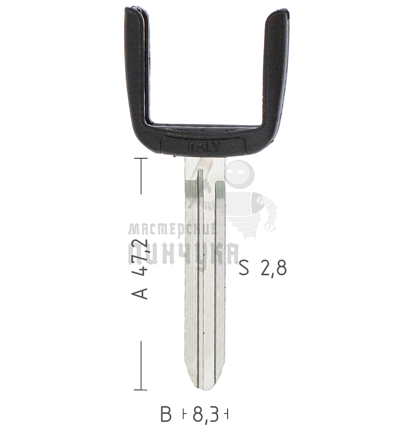 Лезвие TR47SU рога п/чип Isuzu