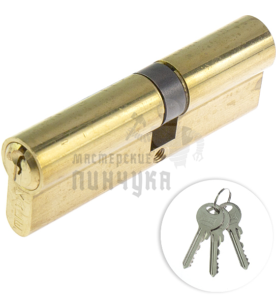 Цилиндровый механизм KALE KILIT 164GN-90(35+10+45)-BP-3KEY-STB 164GN000030