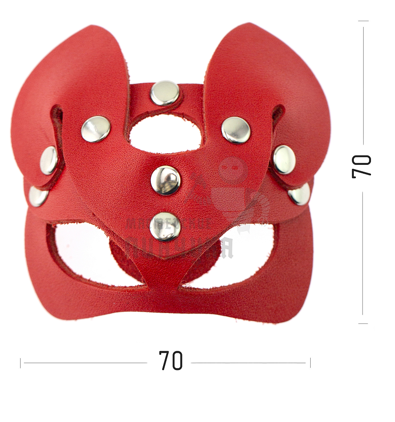Маска Кошечки для Ароматизатора в машину, цв.красный