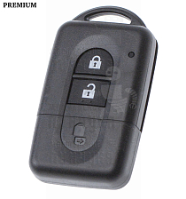 Корпус ключа DAT-15 NSN14 NS11 2 кнопки КНР   NISSAN - Чертеж