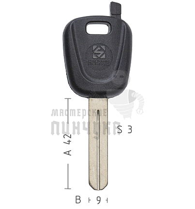 TP00HOND55P_T00HD62P_HON77TE а/пласт.с мест.п/чип HONDA