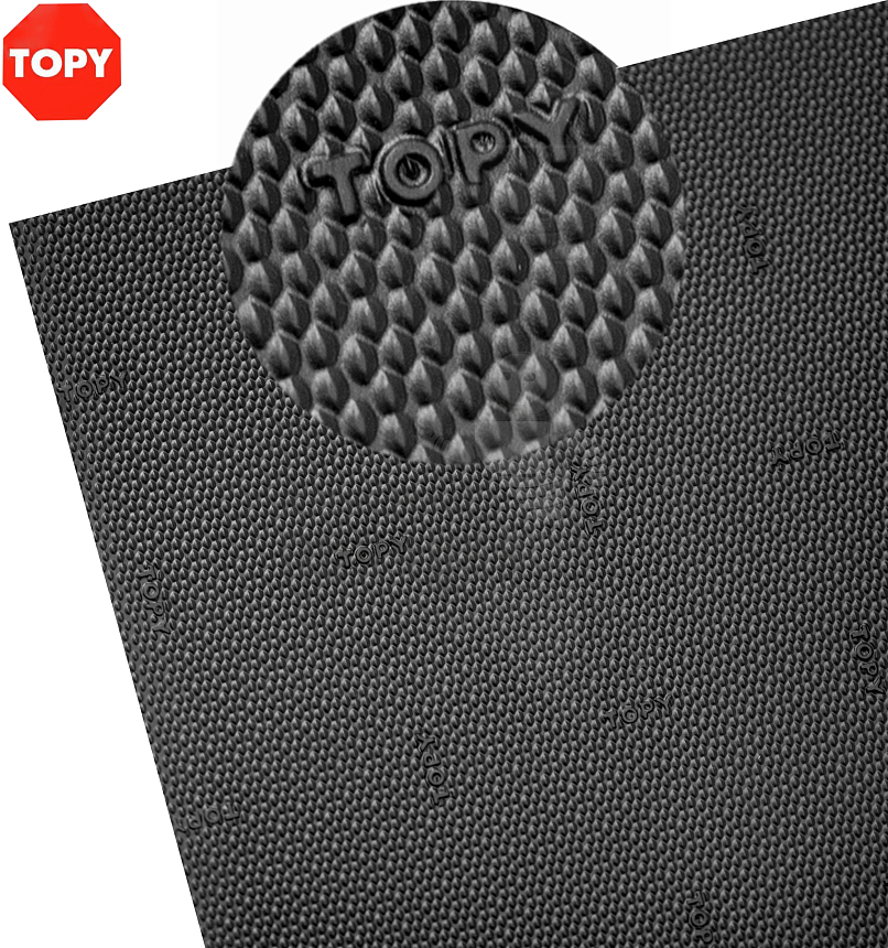 Набойки листовые "Topy Veratop" р-р 800х600х6мм, цв.черный