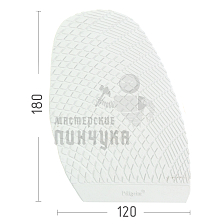 Профилактика форм. PILIGRIM S0018L цв. белый - Чертеж