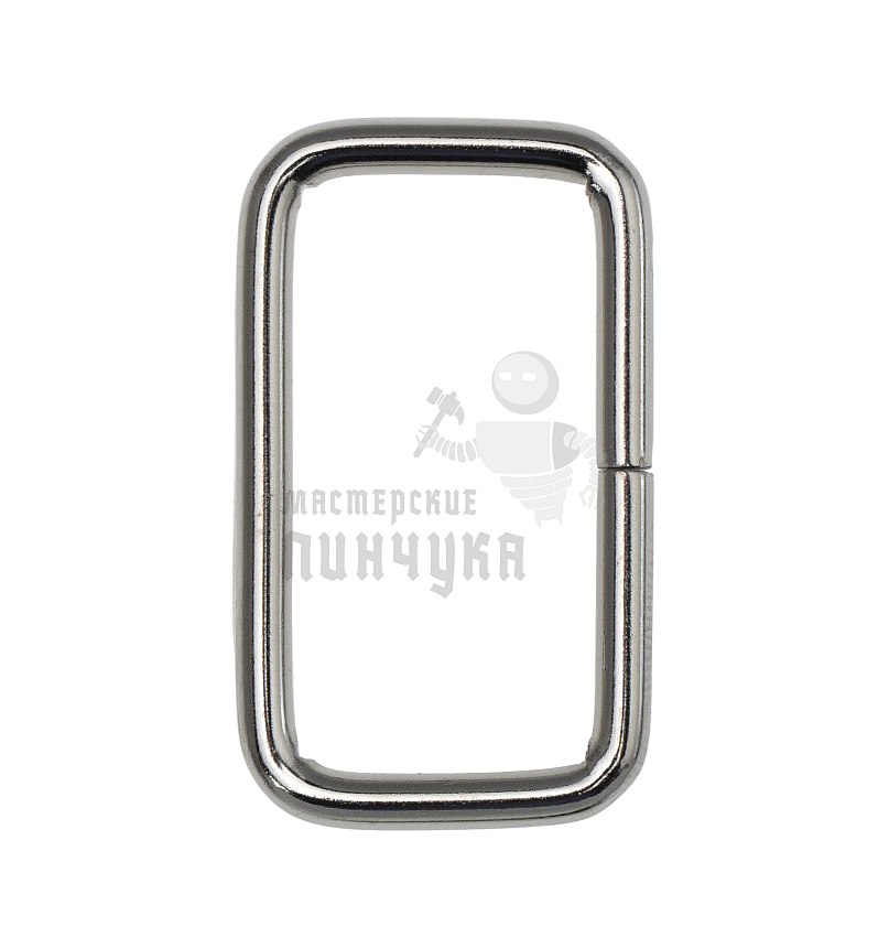 Пряжка - рамка 30мм (толщ. 2,6мм) цв никель.