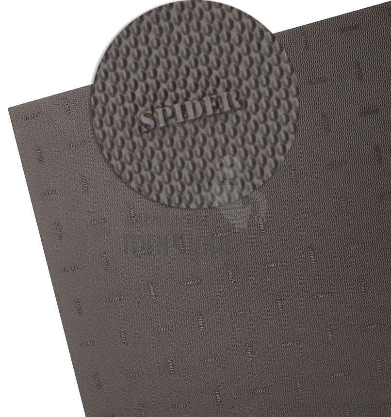 Лист набоечный SPIDER 82х58х6мм цв.коричневый