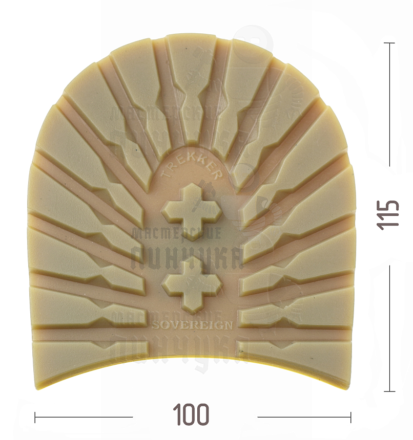 Набойка "Trekker Sovereign" р.4 муж. Бежевый, Зима 10мм