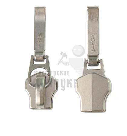Бегунок "Металл", Т-5, сумочный, YKK DFDR4, цв.хром - Чертеж