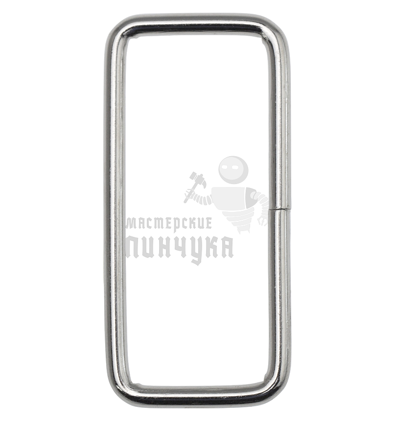 Пряжка - рамка 40мм (толщ. 2,6мм) цв никель.