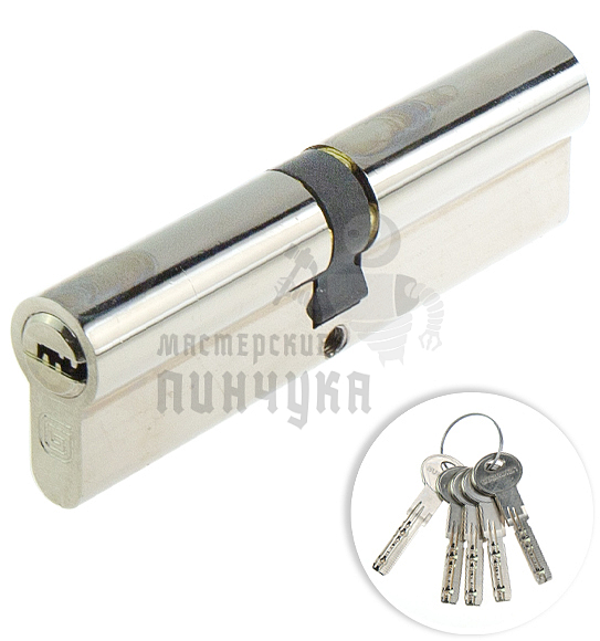 Цилиндровый механизм Гардиан GB 102(51/51) Ni 5кл.