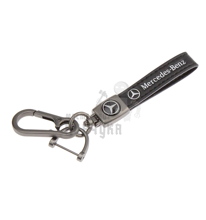 Авто карабин кожаный MERCEDES BENZ